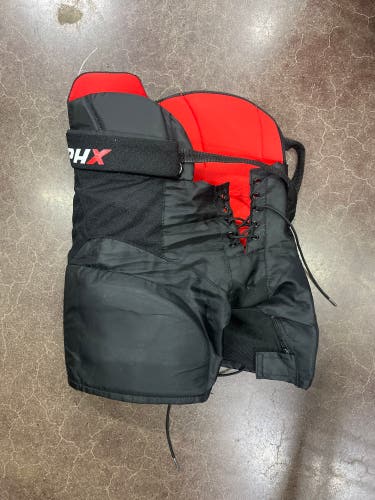 Black Youth Medium Pure Hockey Hockey Pants (Used)