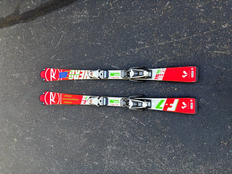 Unisex Racing 126 cm Rossignol Skis With NX7 Bindings (Used)