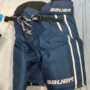 Blue Women's Medium Bauer Nexus Custom Pro Hockey Pants (New)