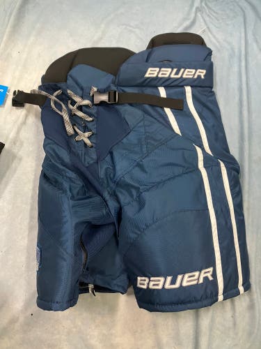 Blue Women's Medium Bauer Nexus Custom Pro Hockey Pants (New)