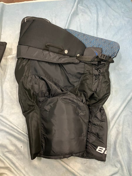 Black Senior Medium Bauer Bauer x Hockey Pants (Used)