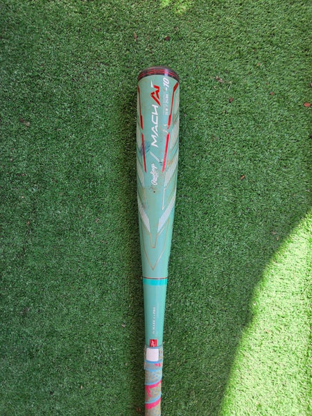 2024 Rawlings Mach AI Alloy USSSA Certified Bat (-10) 26 oz 28" (Used)