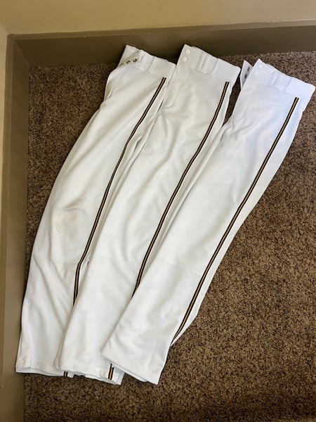 3 White Youth XL Champro Game Pants (2 new/1 used)