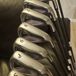 Women's 2006 YONEX Cyberstar C280 Right Handed Iron Set (8 Clubs) #4 - #9, PW, SW (Used)