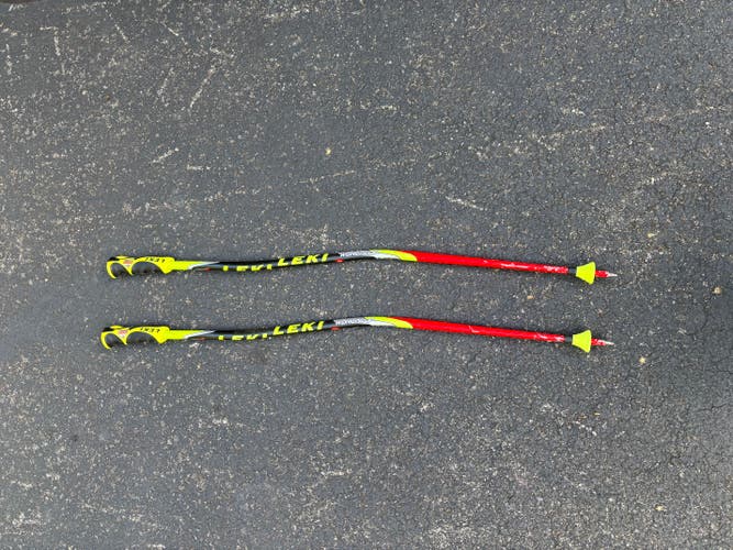 38in (95cm) Leki Racing World Cup Lite GS Ski Poles (Used)