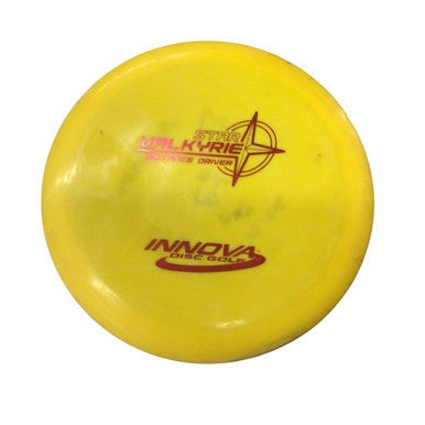 Used Innova STAR VALKYRIE Disc Golf Driver Yellow 11760-S000082503