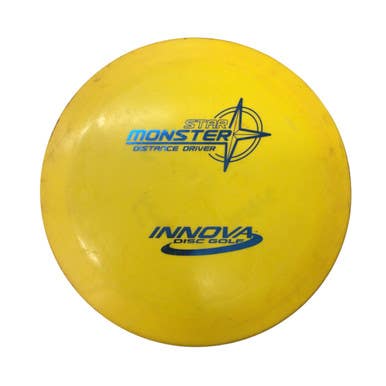 Used Innova STAR MONSTER Disc Golf Driver Yellow 11760-S000082501