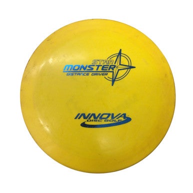 Used Innova STAR MONSTER Disc Golf Driver Yellow 11760-S000082501