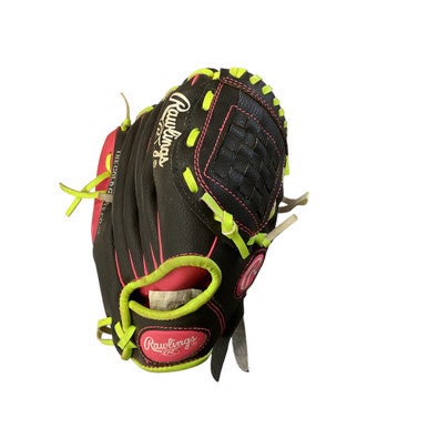 Used Rawlings PLAYER SERIES RH Throw Fastpitch Gloves Pink 9 1/2" 11760-S000082490