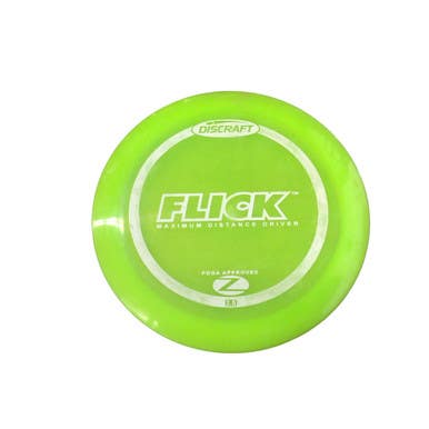 Used Discraft FLICK Disc Golf Driver Green 11760-S000082466