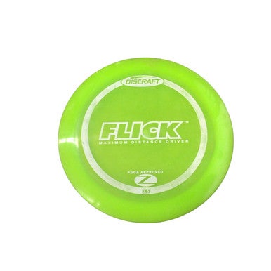 Used Discraft FLICK Disc Golf Driver Green 11760-S000082466