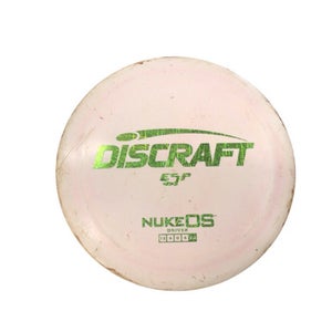 Used Discraft NUKE OS Disc Golf Driver White 11760-S000082464