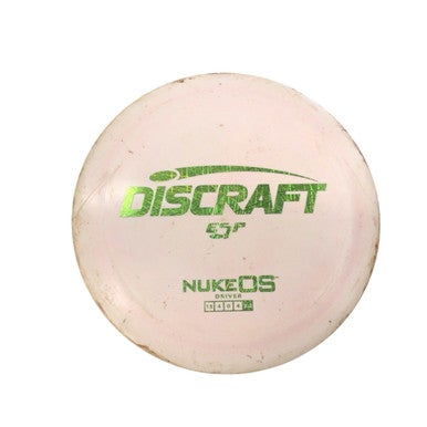 Used Discraft NUKE OS Disc Golf Driver White 11760-S000082464