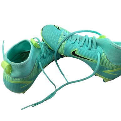 Used Nike Soccer Cleats Teal Junior 01 11760-S000082445