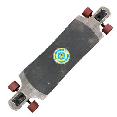 Used Santa Cruz LONGBOARD Complete Skateboard Black Long 11760-S000082417