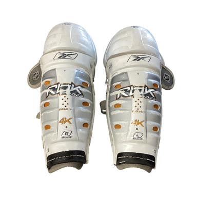 Used Reebok HYPER X Senior Shin Guards White 15" 11760-S000082402