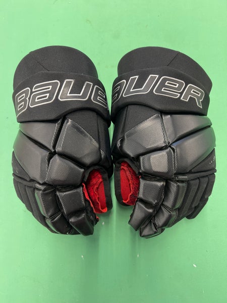 Black Senior Bauer Vapor 3X Gloves 14" (Used)