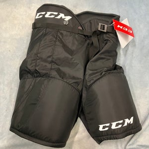 Black Junior Small CCM LTP Hockey Pants (New)