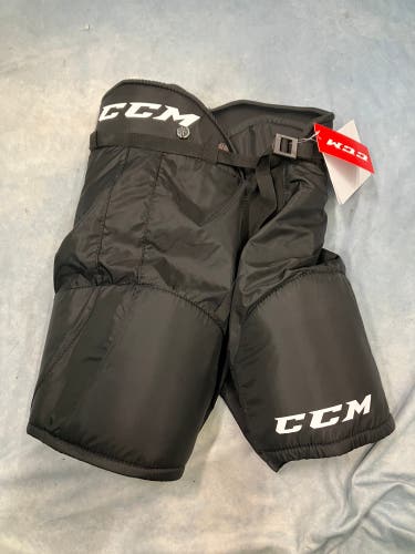 Black Junior Small CCM LTP Hockey Pants (New)