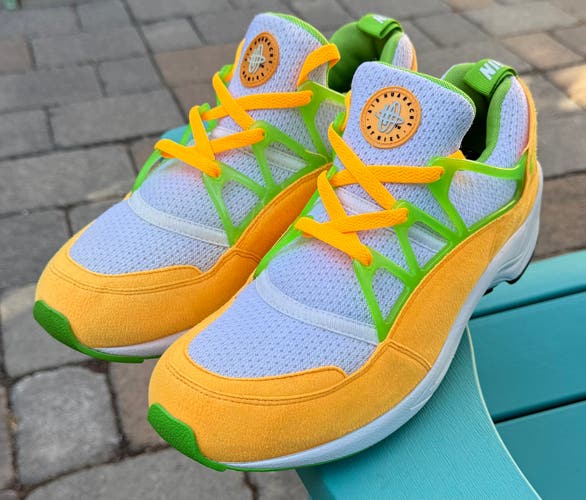 Men's Nike Air Huarache Light Atomic Mango Sneakers (2014) 306127-831 US Sz 10.5