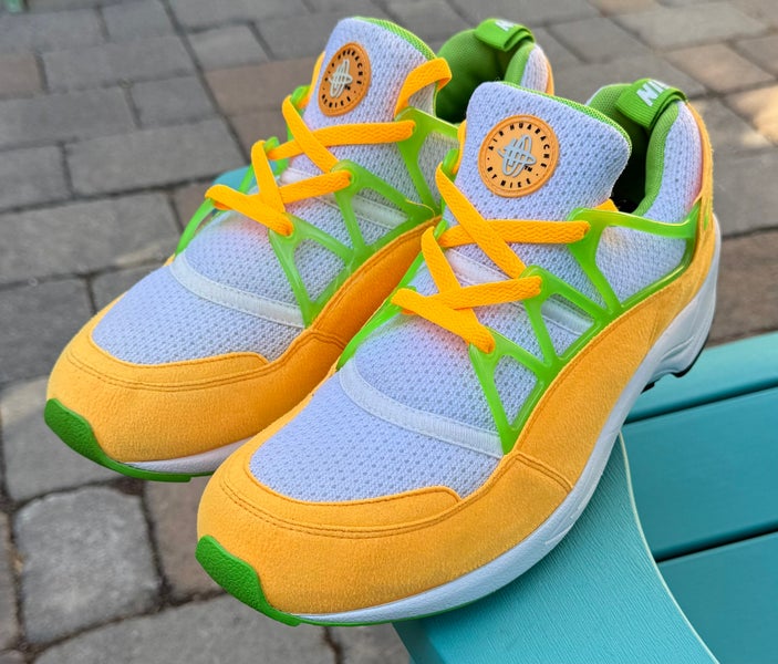 Men's Nike Air Huarache Light Atomic Mango Sneakers (2014) 306127-831 US Sz 10.5