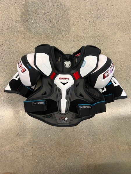 Large Junior CCM Jetspeed FT6 Pro Shoulder Pads (Used)