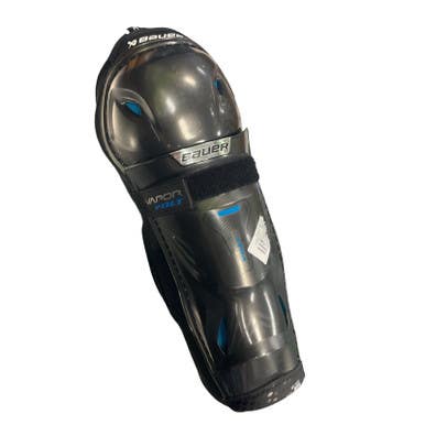 Used Bauer VAPOR VOLT Junior Shin Guards Black 11" 11859-S000025775
