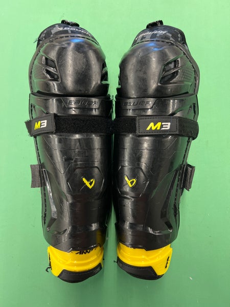 Junior Bauer Supreme M3 Shin Pads 12" (Used)