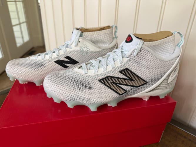 Men's Size M 7.0 (W 8.0) LACROSSE CLEATS New Balance High Top (New)