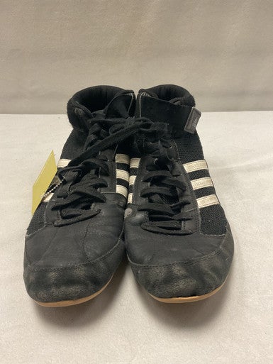 Used Adidas Wrestling Shoes Black Senior 9.5 11490-S000266008
