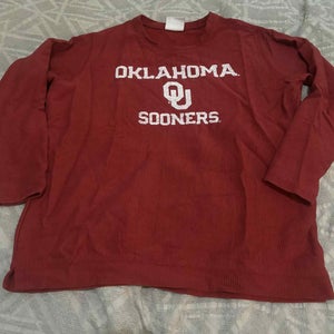 Oklahoma Sooners NCAA Champion Athletics Crewneck Sweatshirt, Size Women's Large