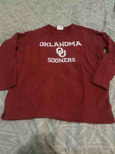 Oklahoma Sooners NCAA Champion Athletics Crewneck Sweatshirt, Size Women's Large