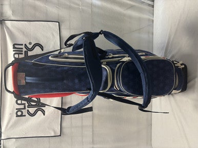 Used Taylormade FLEXTECH 5 WAY STAND BAG Mens Stand Bag Navy Blue 11490-S000265959