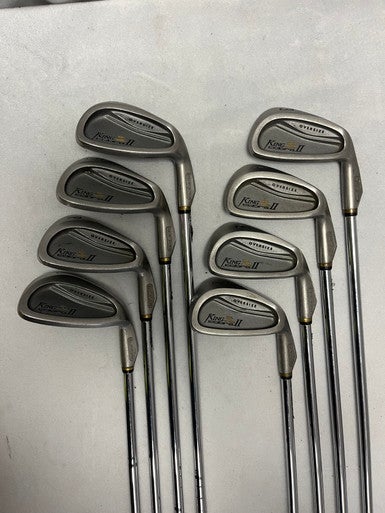 Used Cobra KING II OVERSIZE Mens Iron Set RH 3I-SW 11490-S000264756