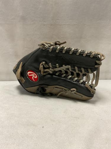 Used Rawlings GAMER SERIES BB/SB Glove RH Throw Black 12 3/4" 11490-S000264778