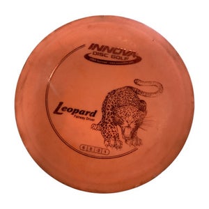 Used Innova LEOPARD Disc Golf Driver Orange 11884-S000052453