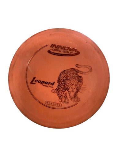 Used Innova LEOPARD Disc Golf Driver Orange 11884-S000052453