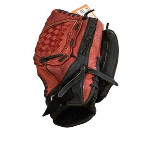 Used Mizuno RED AND BLACK GLOVE BB/SB Glove RH Throw Red 10" 11884-S000052325