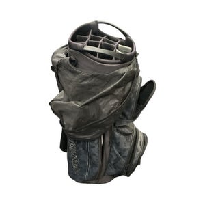 Used Taylormade 14 WELL Mens Cart Bag Black 11859-S000025752