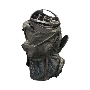 Used Taylormade 14 WELL Mens Cart Bag Black 11859-S000025752