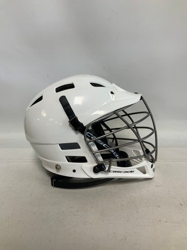 Used Cascade CPVS Lacrosse Helmet White SM 11823-S000034496