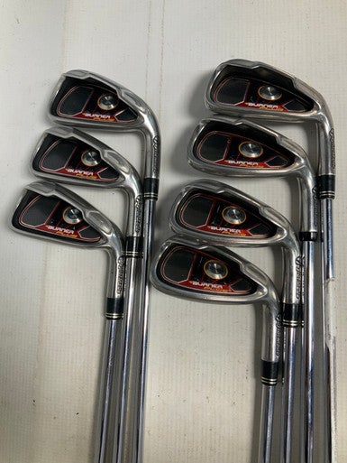 Used Taylormade BURNER PLUS Mens Iron Set RH 4I-PW 11823-S000034531