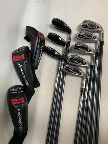 Used Adams Golf IDEA A12 OS Mens Iron Set RH 4I-GW/AW 11823-S000034523
