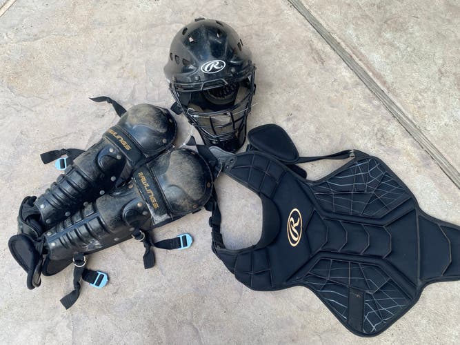Youth Rawlings Renegade 2.0 Catcher's Set (Used)