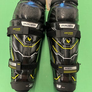 Youth Bauer Supreme Mach Shin Pads 10" (Used)