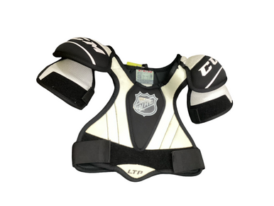 Used CCM LTP NHL Junior Shoulder Pads SM 11613-S000168565