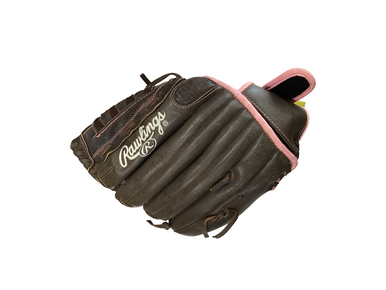 Used Rawlings FASTPITCH SOFTBALL BB/SB Glove RH Throw Brown 12" 11613-S000168465