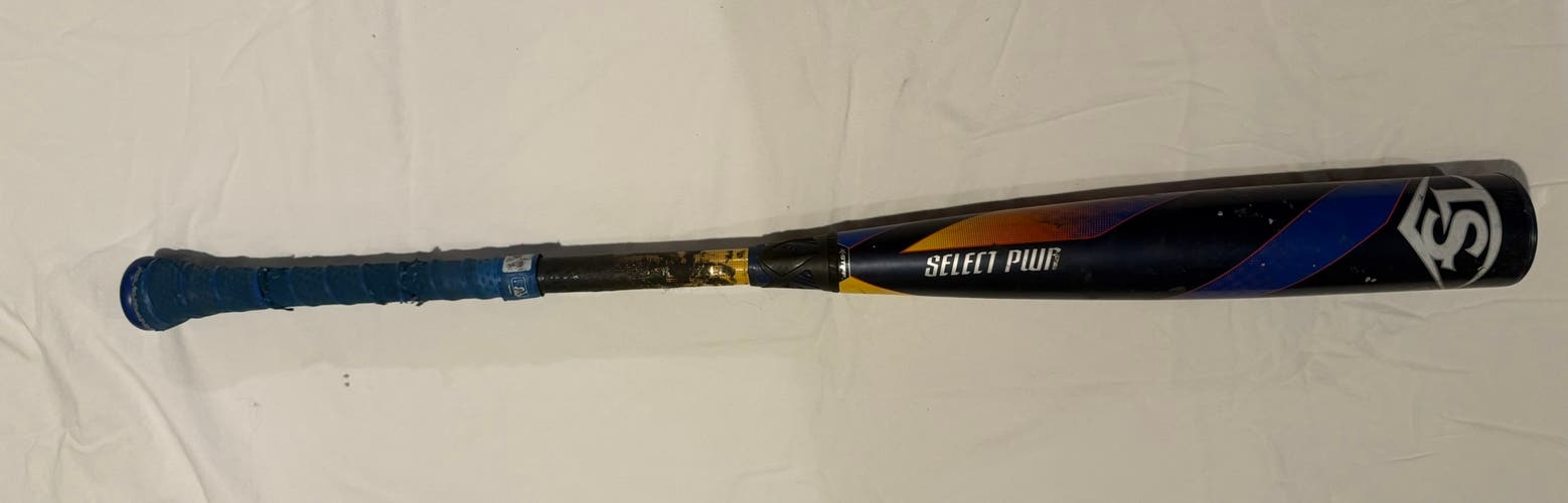 2025 Louisville Slugger Select PWR Hybrid BBCOR Certified Bat (-3) 30 oz 33" (Used)