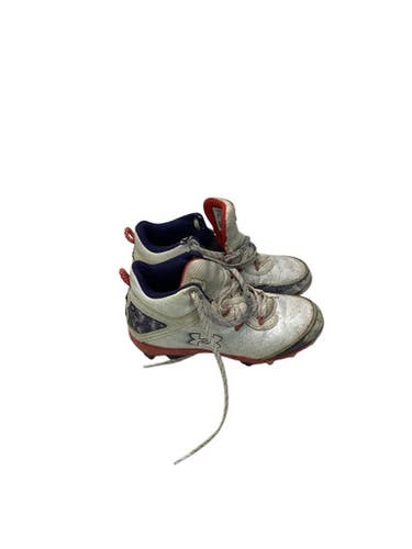 Used Under Armour BH RED AND BLUE BB/SB Cleats Red Junior 02.5 11347-S000256249