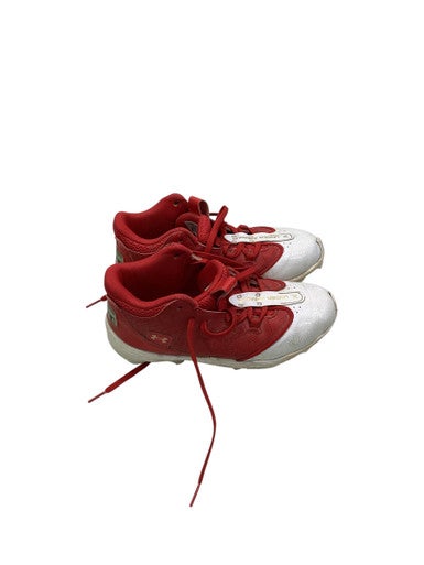 Used Under Armour BH SHOW BB/SB Cleats Red Junior 03.5 11347-S000256248
